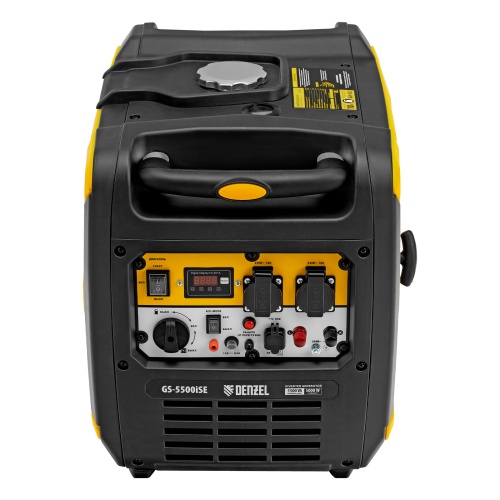 Генератор инверторный GS-5500iSE, 5,5 кВт, 230 В, закрытый корпус,электростартер Denzel купить в Москве с доставкой по всей России | ProtosMarket.ru