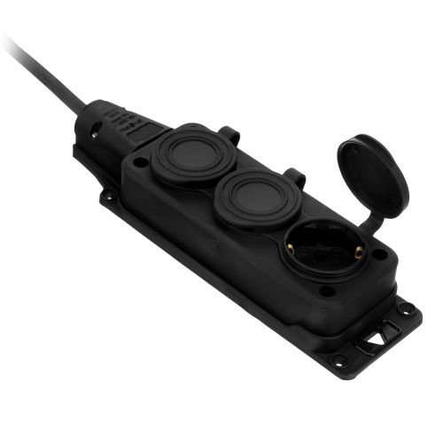 Удлинитель-шнур силовой Top Series, КГТТ, 10 м, 3 розетки, 3 x 1,5 мм Denzel купить в Москве с доставкой по всей России | ProtosMarket.ru