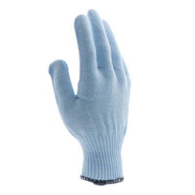 Перчатки трикотажные, акрил, цвет зенит, оверлок Сибртех купить в Москве с доставкой по всей России | ProtosMarket.ru