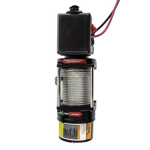 Лебедка автомобильная электрическая LB-2000, 2.2 т, 3.2 кВт, 12 В Denzel купить в Москве с доставкой по всей России | ProtosMarket.ru
