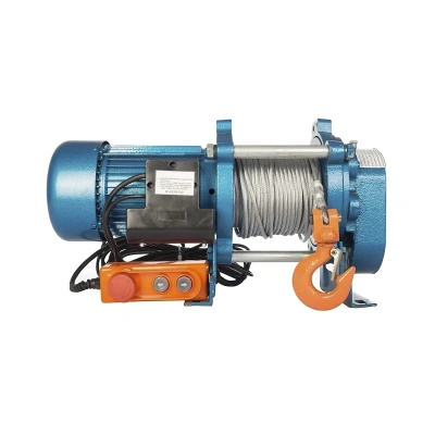 Лебедка ЛЭК KCD-750 E21 750 кг 380в с канатом 70 м