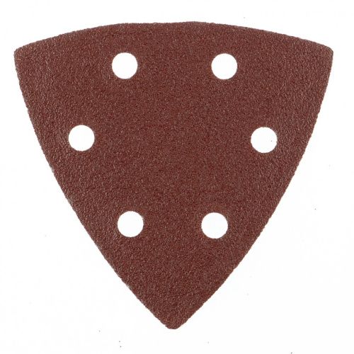 Треугольник абразивный на ворсовой подложке под "липучку", перфорированный, P 80, 93 мм, 5 шт Matrix купить в Москве с доставкой по всей России | ProtosMarket.ru