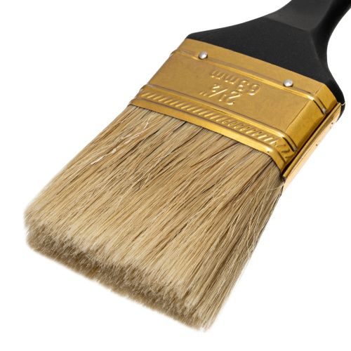 Кисть плоская "Профи" 2.5", натуральная щетина, пластмассовая ручка MTX купить в Москве с доставкой по всей России | ProtosMarket.ru