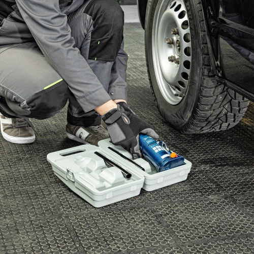 Домкрат гидравлический бутылочный, 4 т, h подъема 188-363 мм, в пластиковом кейсе Stels купить в Москве с доставкой по всей России | ProtosMarket.ru