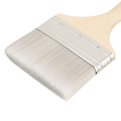 Кисть плоская для лаков "Евро" 4", искусственная щетина, деревянная ручка MTX купить в Москве с доставкой по всей России | ProtosMarket.ru