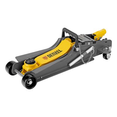 Домкрат гидравлический подкатной с фиксатором, 2,5 т, 85-385 мм Denzel купить в Москве с доставкой по всей России | ProtosMarket.ru