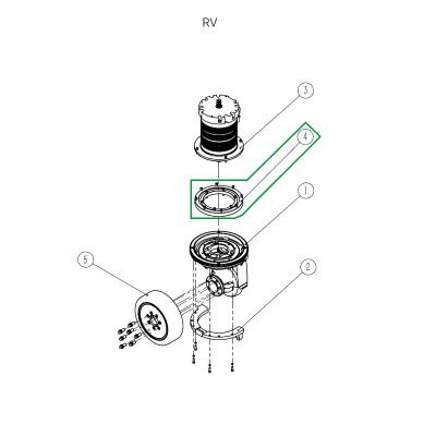 Опорно-поворотный подшипник редуктора для ричтрака RV (внутренний d 200 мм) купить в Москве с доставкой по всей России | ProtosMarket.ru