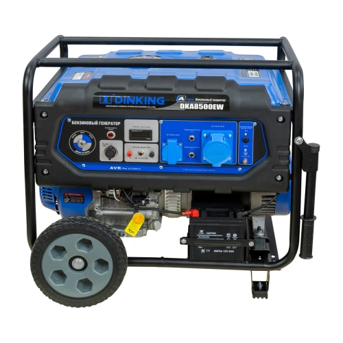 Генератор бензиновый Dinking DKA8500EW (8,5кВт, электростартер, 17лс, колёса, АВР) купить в Москве с доставкой по всей России | ProtosMarket.ru