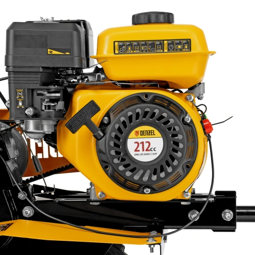 Мотоблок DPT-370S, 7 л.с., ремен.сцеп, фрез 3х4, ШОМ, передачи 3В/1Н Denzel по ценам производителя в Москве с доставкой по всей России