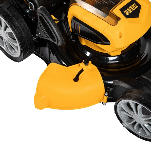 Газонокосилка аккумуляторная бесщеточная RLM450-36, Li-ion, 36 В, 4 Ач, 450 мм, травосборник 40 л Denzel купить в Москве с доставкой по всей России | ProtosMarket.ru