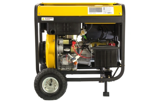Генератор дизельный DD6300Е, 5.0 кВт, 220 В/50 Гц, 15 л, электростартер Denzel купить в Москве с доставкой по всей России | ProtosMarket.ru