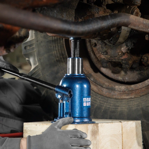 Домкрат гидравлический бутылочный телескопический, 10 т, подъем 180-430 мм Stels купить в Москве с доставкой по всей России | ProtosMarket.ru