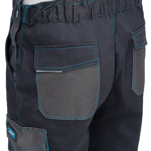 Полукомбинезон профессиональный рабочий, 97% хлопок 3% спандекс, L Gross купить в Москве с доставкой по всей России | ProtosMarket.ru