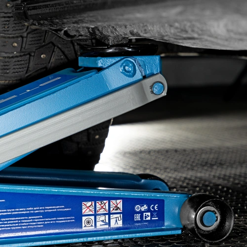 Домкрат гидравлический подкатной 3 т, быстрый подъем, Low profile quick lift, 75-505 мм, профессиональный STELS по ценам производителя в Москве с доставкой по всей России