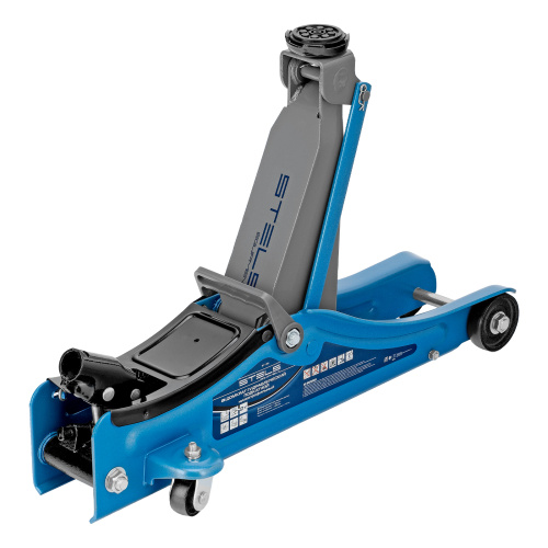 Домкрат гидравлический подкатной в пластиковом кейсе, 2 т, Low Profile, 80-380 мм Stels купить в Москве с доставкой по всей России | ProtosMarket.ru