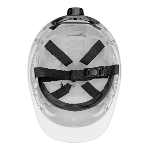 Каска защитная ударопрочная, ABS/PC, плавная регулировка, модель «Форвард» (К-05)белая Denzel купить в Москве с доставкой по всей России | ProtosMarket.ru