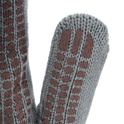 Перчатки трикотажные, акрил, ПВХ гель, "Протектор", серая туча, оверлок Сибртех купить в Москве с доставкой по всей России | ProtosMarket.ru