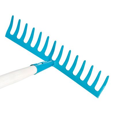 Грабли стальные, 360х1250 мм, 14 прямых зубьев, деревянный лакированный черенок, LUXE Palisad купить в Москве с доставкой по всей России | ProtosMarket.ru