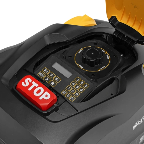 Робот-газонокосилка Grass Master 1000  1000м², 3Ач, 28V, LCD дисплей, Wi-Fi Denzel купить в Москве с доставкой по всей России | ProtosMarket.ru