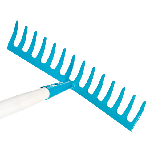 Грабли стальные, 360х1250 мм, 14 прямых зубьев, деревянный лакированный черенок, LUXE Palisad купить в Москве с доставкой по всей России | ProtosMarket.ru