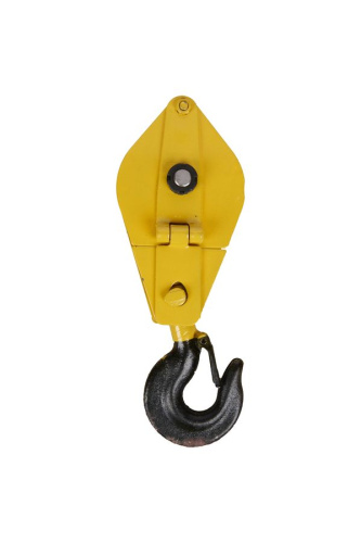 Блок монтажный однорольный с  крюком TOR 1 т с откидной щекой (K)* купить в Москве с доставкой по всей России | ProtosMarket.ru