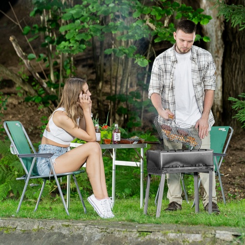 Мангал облегченный с ребрами жесткости 500 х 300 х 500 мм, Россия Camping Palisad купить в Москве с доставкой по всей России | ProtosMarket.ru