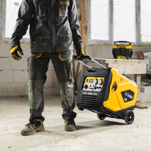 Генератор инверторный GS-5500iSE, 5,5 кВт, 230 В, закрытый корпус,электростартер Denzel купить в Москве с доставкой по всей России | ProtosMarket.ru