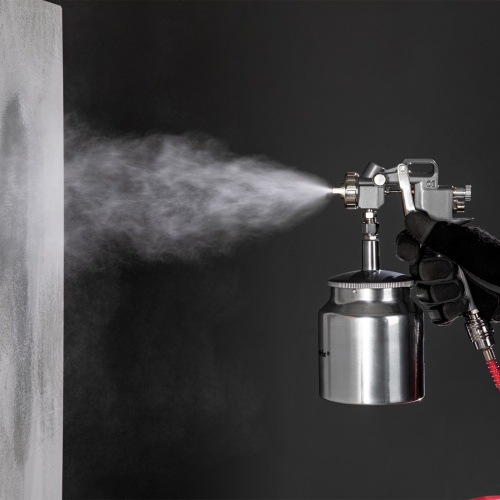 Набор пневмоинструмента, 5 предметов, быстросъемное соединение, краскораспылитель с нижним бачком// Matrix купить в Москве с доставкой по всей России | ProtosMarket.ru