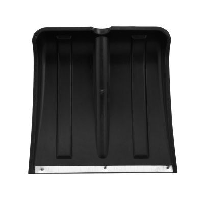 Лопата для уборки снега пластиковая, оцинкованная планка, 350х350 мм, без черенка, Сибртех купить в Москве с доставкой по всей России | ProtosMarket.ru