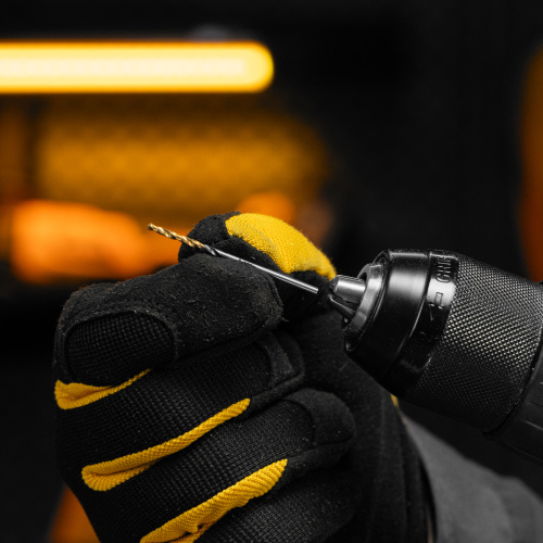 Сверло спиральное по металлу 2 x 49 мм, Р6М5, Golden Tip , 2шт. Denzel купить в Москве с доставкой по всей России | ProtosMarket.ru