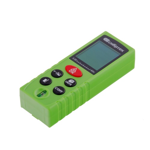 Лазерный дальномер PM-40,40 м,с пузырьковым уровнем Сибртех купить в Москве с доставкой по всей России | ProtosMarket.ru