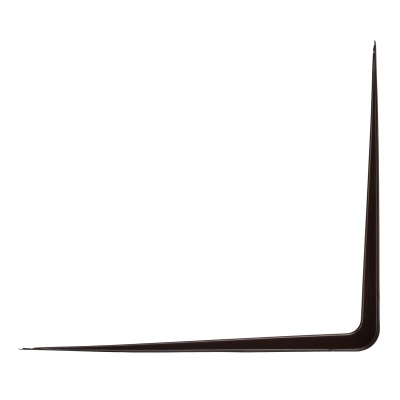 Кронштейн угловой с ребром, 350 х 400 мм, коричневый, / Сибртех купить в Москве с доставкой по всей России | ProtosMarket.ru