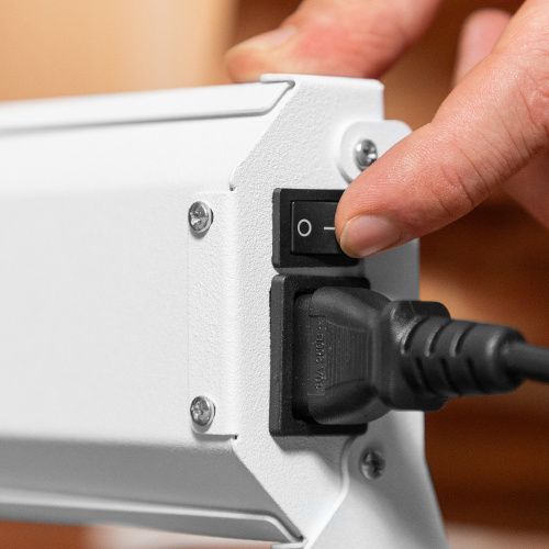 Конвектор электрический плинтусный ATRIC-300, 230 В, 300 Вт, ТЭН Denzel купить в Москве с доставкой по всей России | ProtosMarket.ru