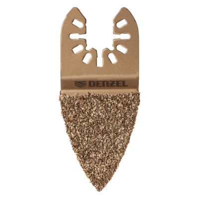 Насадка для МФИ шлифовальная двусторонняя дельта, узкая, HM, по плитке и дереву, 35 мм Denzel купить в Москве с доставкой по всей России | ProtosMarket.ru