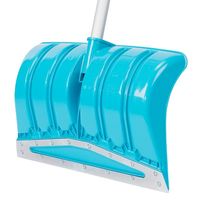 Лопата-скрепер для уборки снега, полипропилен, 460х320х1300 мм, алюминиевый черенок, ПВХ, LUXE// Palisad купить в Москве с доставкой по всей России | ProtosMarket.ru