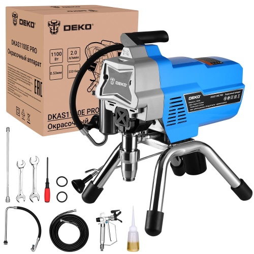 Окрасочный аппарат DEKO DKAS1100E PRO купить в Москве с доставкой по всей России | ProtosMarket.ru