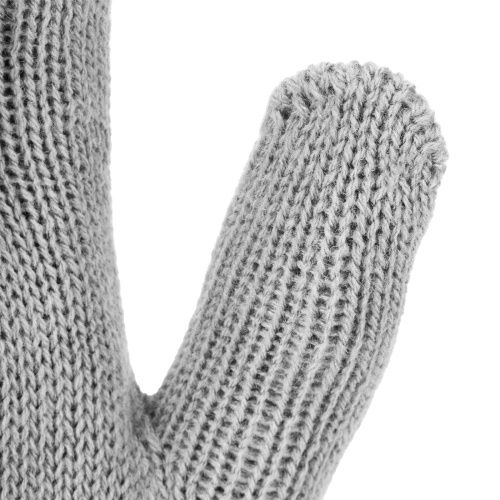 Перчатки трикотажные, акрил, двойные, серая туча, двойная манжета Сибртех купить в Москве с доставкой по всей России | ProtosMarket.ru