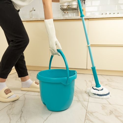 Ведро пластмассовое круглое 12 л, бирюзовое, Home Palisad купить в Москве с доставкой по всей России | ProtosMarket.ru