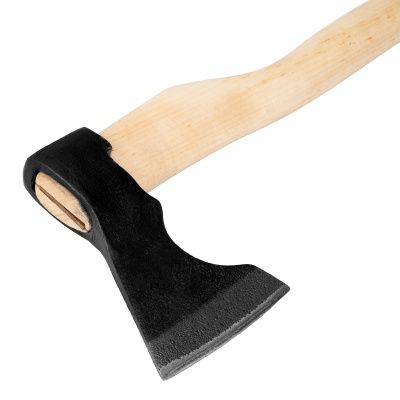 Топор, кованный, в сборе, 800/1060 г, деревянное топорище, 500 мм, охотничий, АО купить в Москве с доставкой по всей России | ProtosMarket.ru