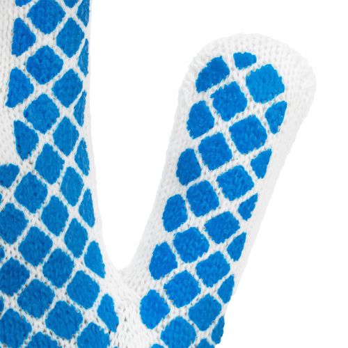 Перчатки х/б, ПВХ покрытие, шахматный облив, 10 класс купить в Москве с доставкой по всей России | ProtosMarket.ru