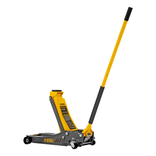 Домкрат гидравлический подкатной, 3,8 т, 110-580 мм, быстрый подъем, низкий подхват, проф. Denzel по ценам производителя в Москве с доставкой по всей России