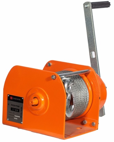 Лебедка барабанная ручная JHW 2 т 40 м СибТаль купить в Москве с доставкой по всей России | ProtosMarket.ru