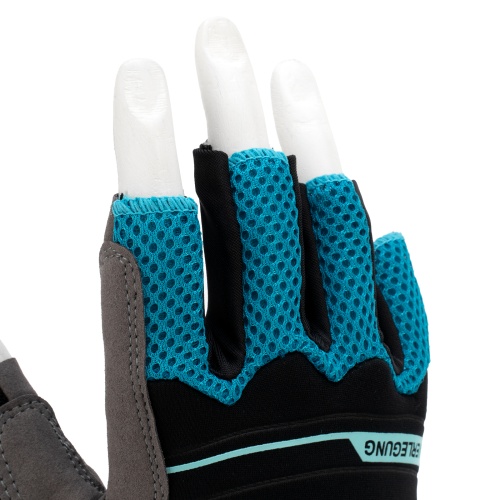 Перчатки комбинированные облегченные, открытые пальцы, AKTIV, размер L (9) Gross купить в Москве с доставкой по всей России | ProtosMarket.ru