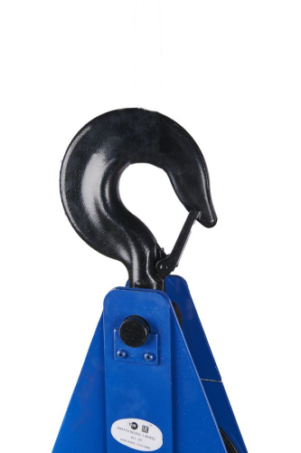 Блок монтажный однорольный с  крюком TOR 10 т с откидной щекой (S)* купить в Москве с доставкой по всей России | ProtosMarket.ru