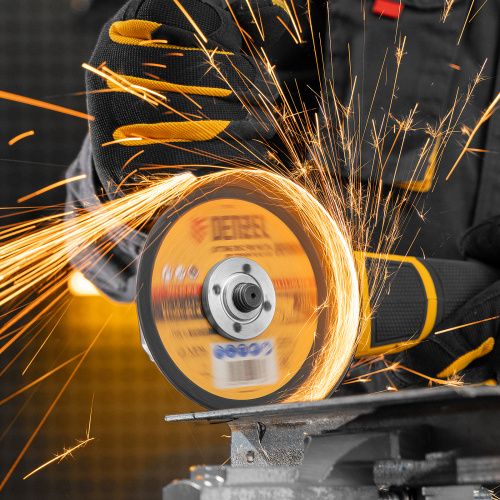 Круг отрезной по металлу, 115 х 1 х 22.2 мм Denzel купить в Москве с доставкой по всей России | ProtosMarket.ru