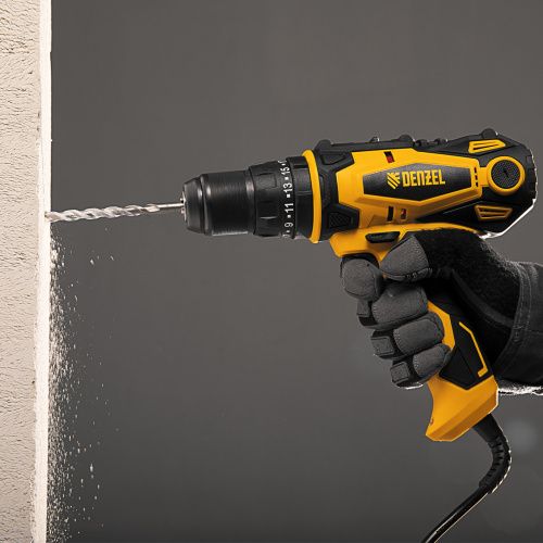 Дрель-шуруповерт сетевая ударная ISD-300-13 Denzel купить в Москве с доставкой по всей России | ProtosMarket.ru