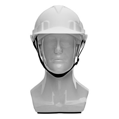 Каска защитная из ударопрочной пластмассы, белая Сибртех купить в Москве с доставкой по всей России | ProtosMarket.ru
