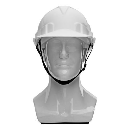 Каска защитная из ударопрочной пластмассы, белая Сибртех купить в Москве с доставкой по всей России | ProtosMarket.ru