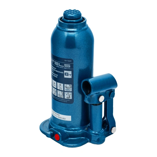 Домкрат гидравлический бутылочный, 6 т, h подъема 207-404 мм Stels купить в Москве с доставкой по всей России | ProtosMarket.ru