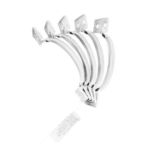 Ручка-скоба РС-90 цельнотянутая, цинк, 5 шт, (Металлист) купить в Москве с доставкой по всей России | ProtosMarket.ru